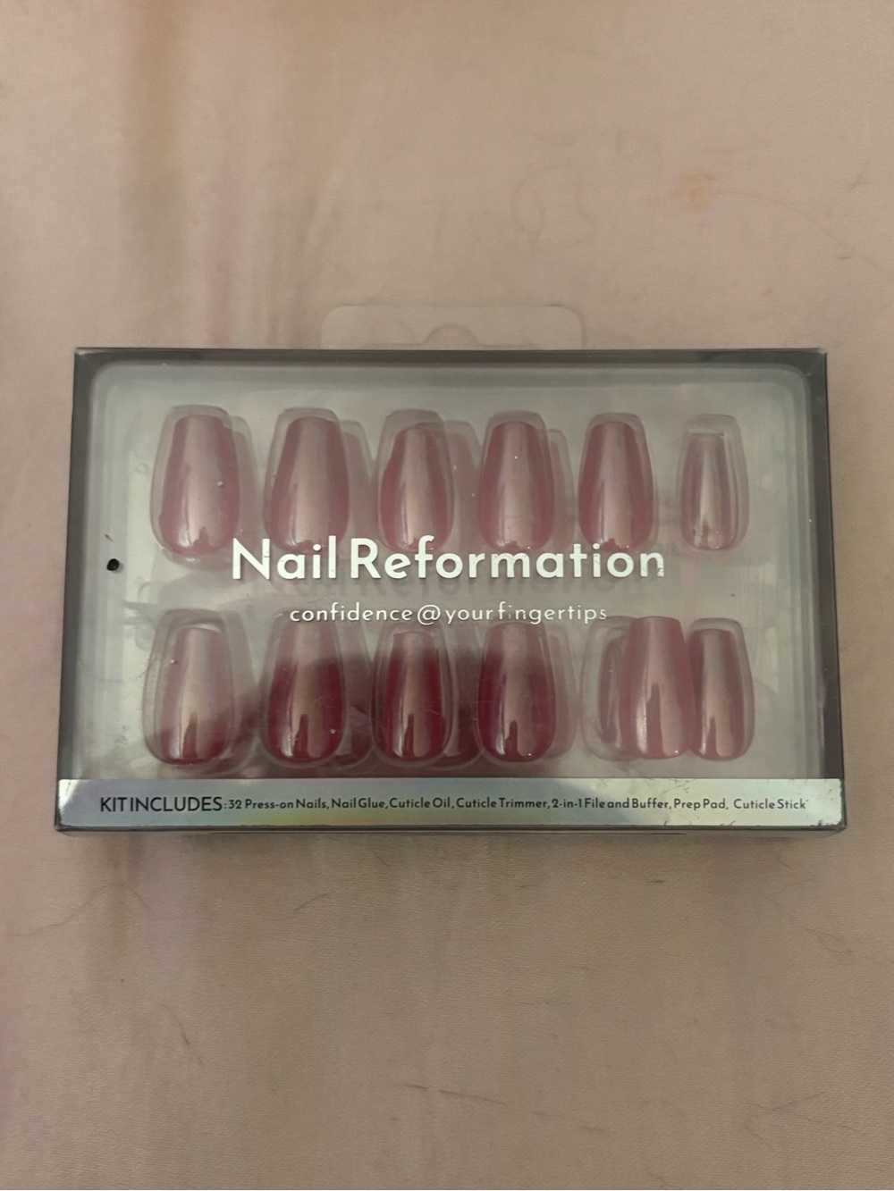 Nail reformation press-on nails